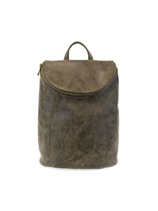 Joy Susan Alyssa Distressed Backpack 03/Olive