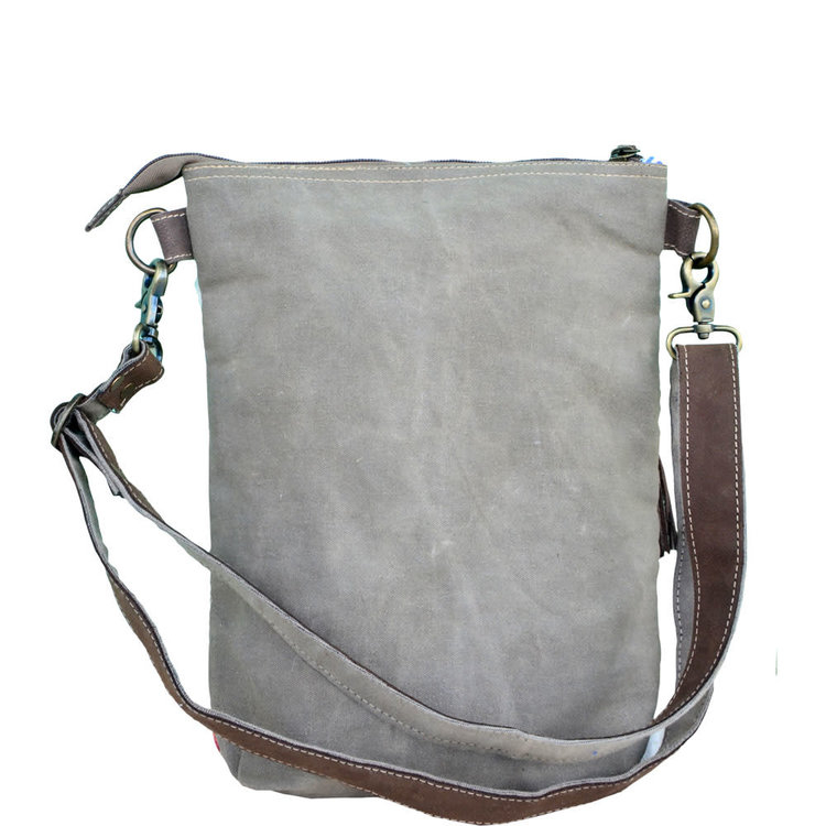 Clea Ray Pink Patchwork Crossbody