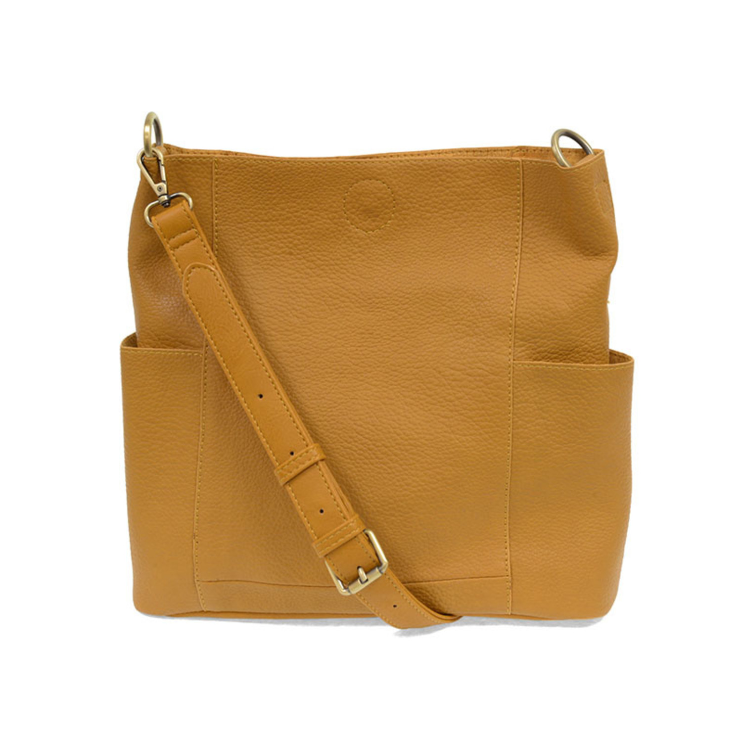 Side Pocket Silhouette Drawstring Backpack - Side Pocket Apparel