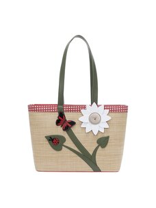 Vendula Daisy Garden Large Tote Bag