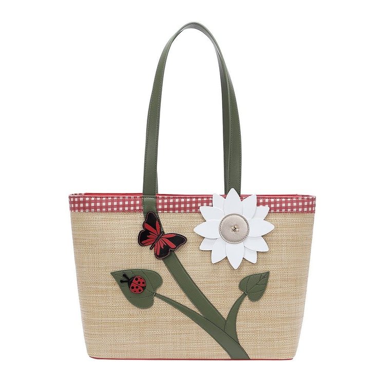 Vendula Daisy Garden Large Tote Bag