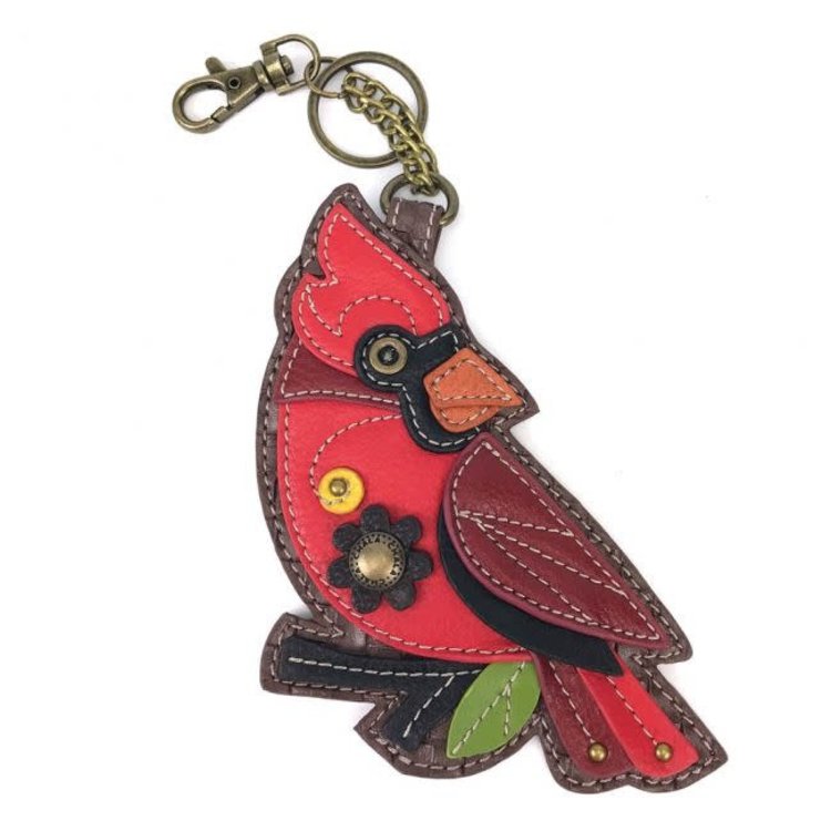Chala Cardinal Key Fob/Coin Purse