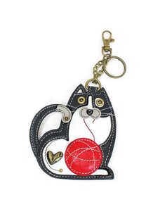 Chala Fat Cat Key Fob/Coin Purse