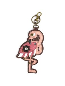 Chala Flamingo Key Fob/Coin Purse