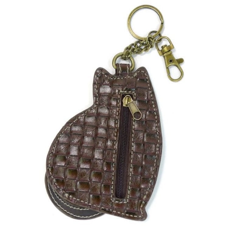 Chala LaZzy Cat Key Fob/Coin Purse