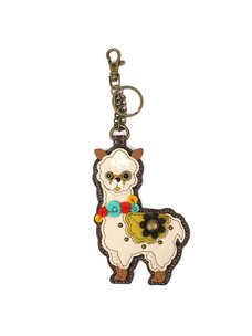Chala Llama Key Fob