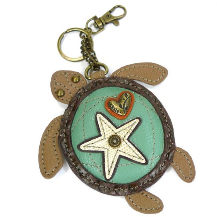 Chala Sea Turtle Key Fob/Coin Purse