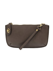 Joy Susan Mini Crossbody Wristlet Clutch (Espresso)