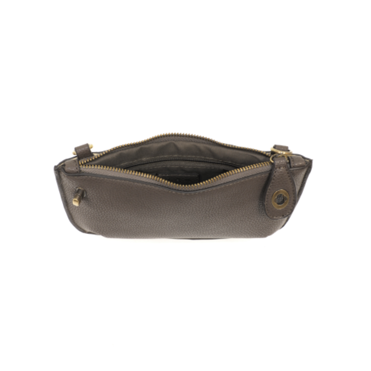 Joy Susan Mini Crossbody Wristlet Clutch (Espresso)