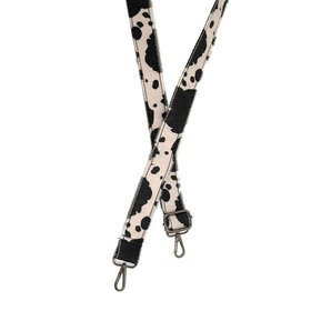 Joy Susan 2 Guitar Strap, Black Panther Faux Fur - Statement Boutique