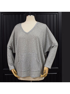 Be Stage Cheetah Print Dolman