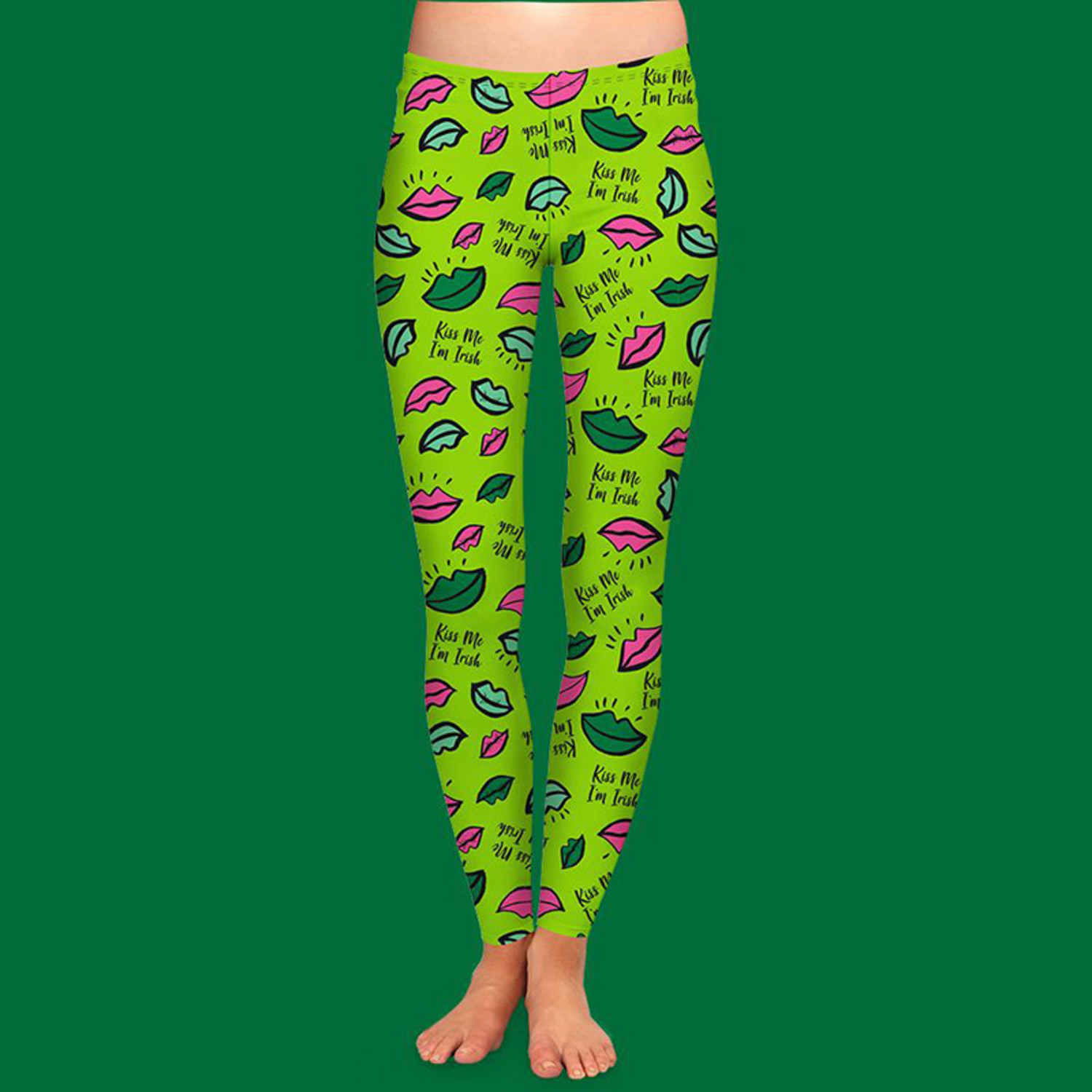 Get Lucky St. Pat's Leggings - Sealed with a Kiss