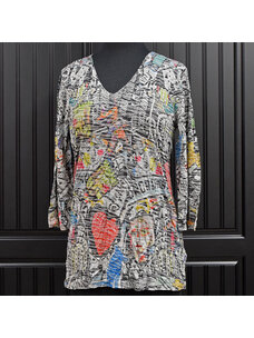 Inoah Broadway Crinkle Top