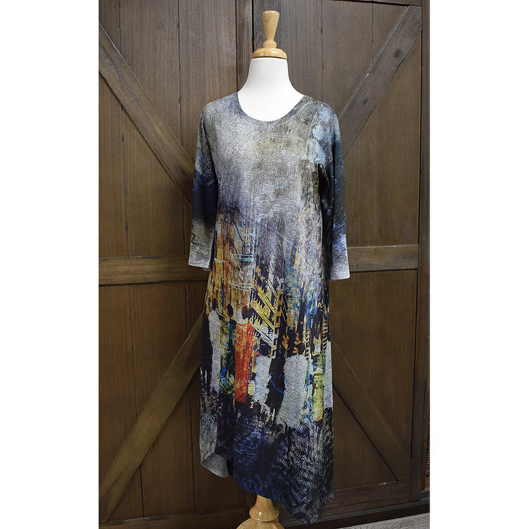 Inoah City Scape Dress