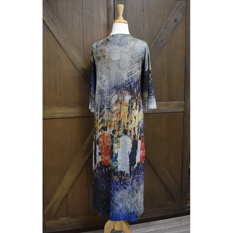 Inoah City Scape Dress