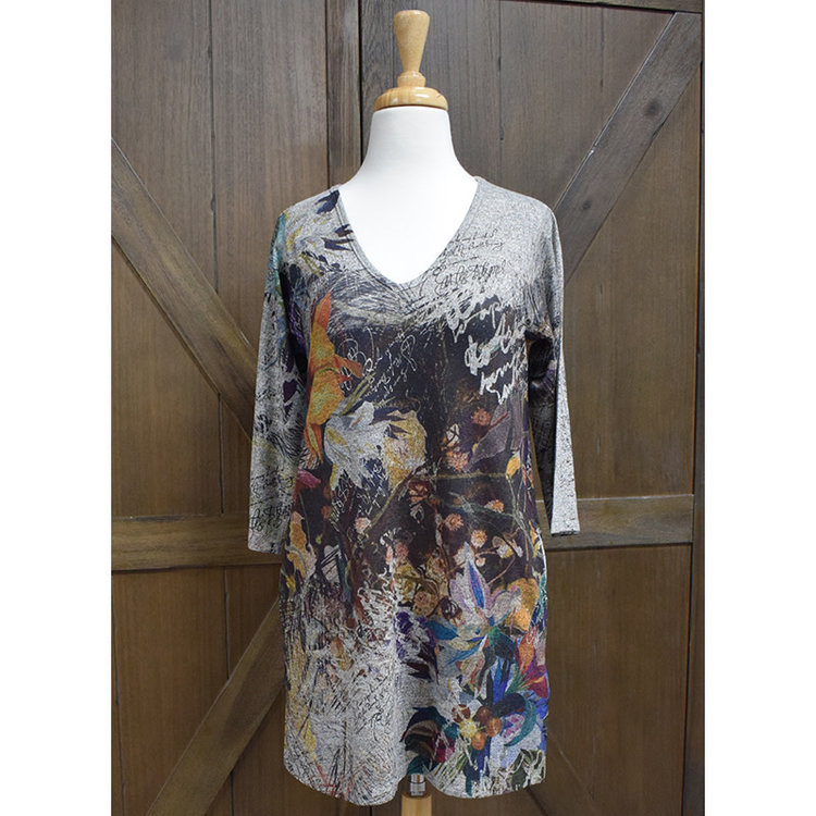Inoah Floral Notes Tunic