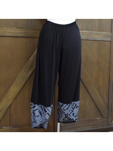 Inoah Gray Print Ankle Pant