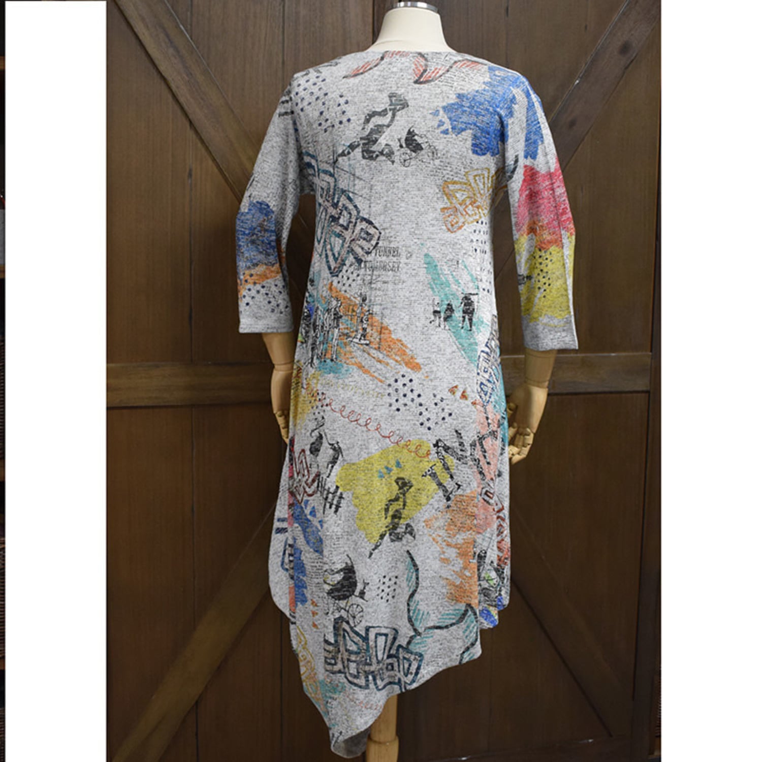 Inoah Random Asymmetrical Dress - Sealed with a Kiss
