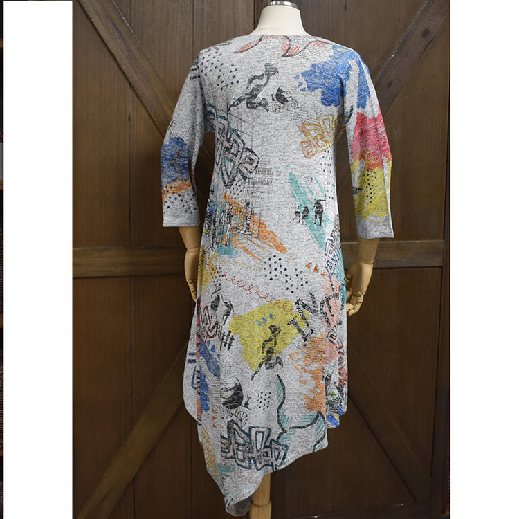 Inoah Random Asymmetrical Dress