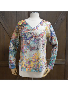 Inoah Tyrian A-Line Top