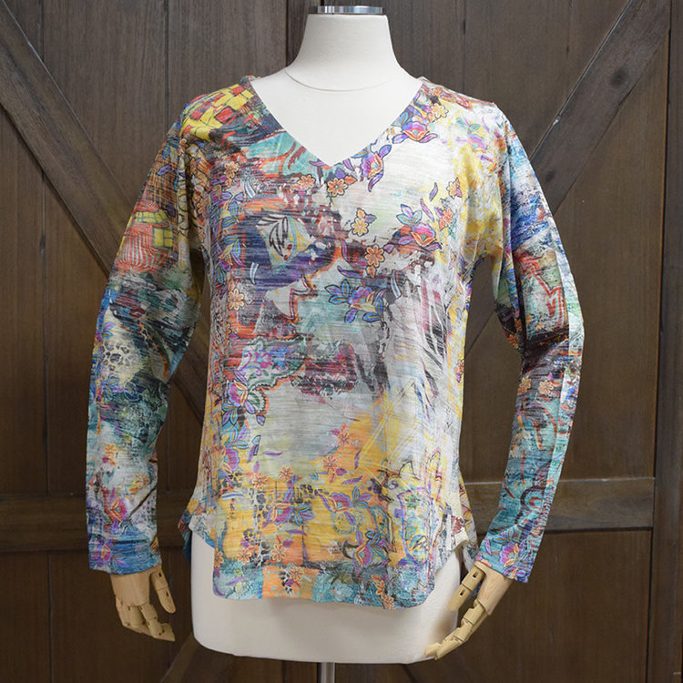 Inoah Tyrian A-Line Top