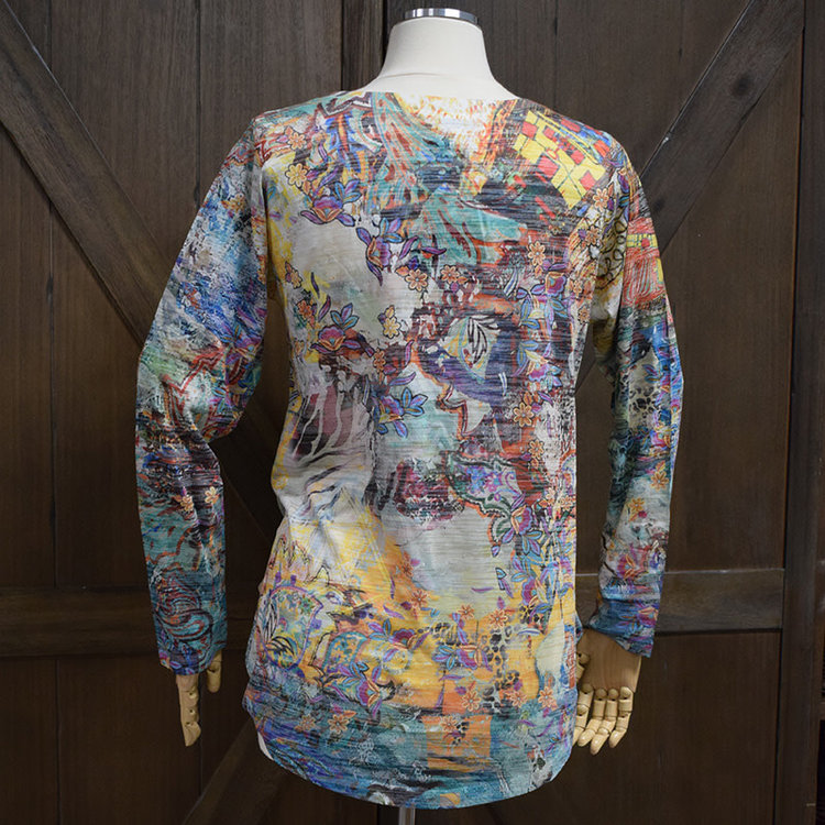 Inoah Tyrian A-Line Top