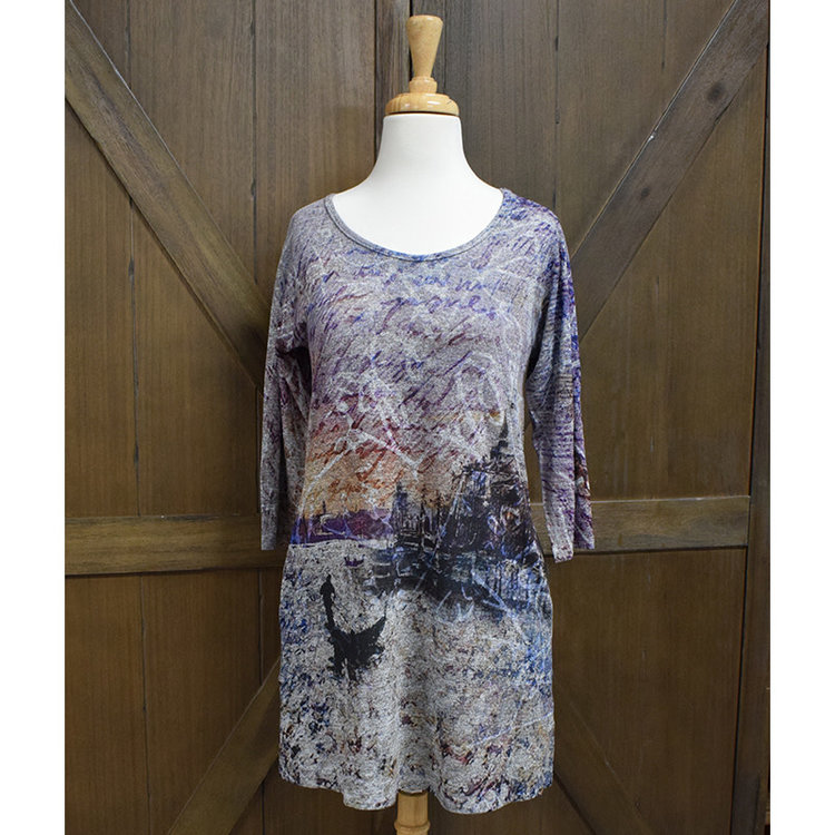 Inoah Violet Sunset Tunic