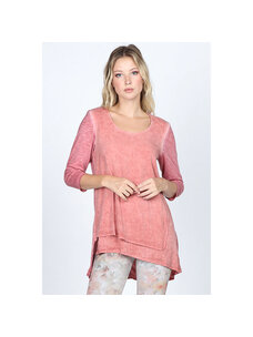 M. Rena Oil Washed Tunic (Sienna)
