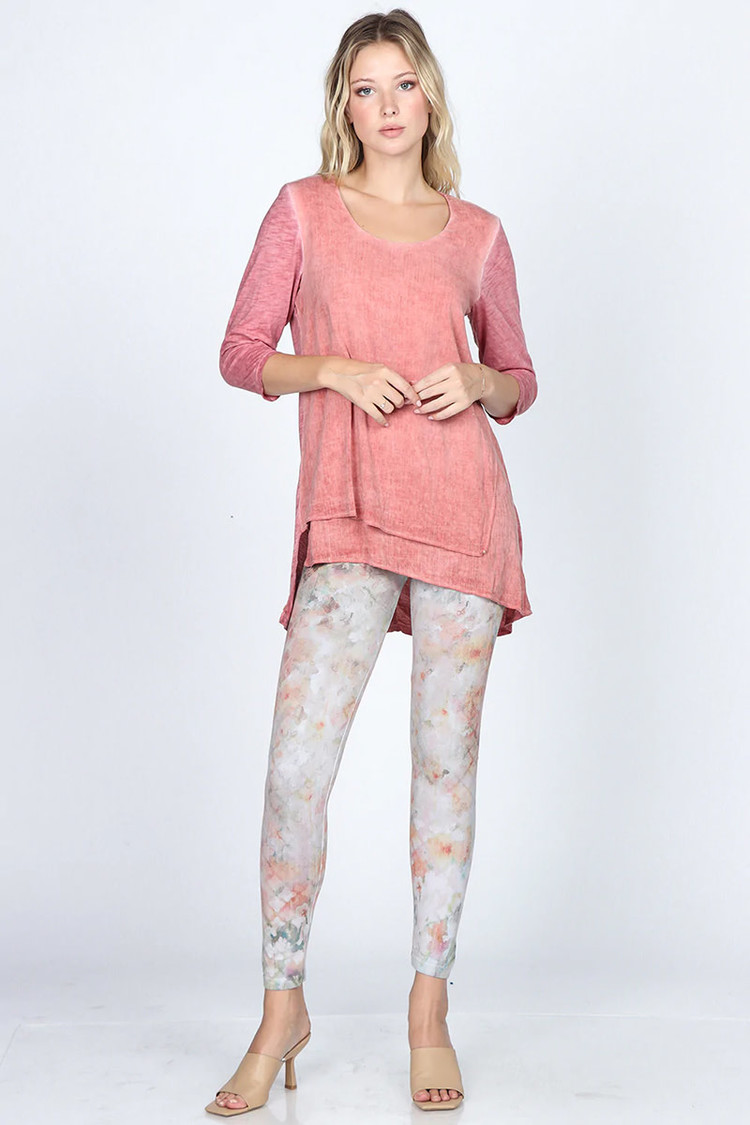 M. Rena Oil Washed Tunic (Sienna)