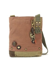 Chala Patch Crossbody (Mauve/Cat)