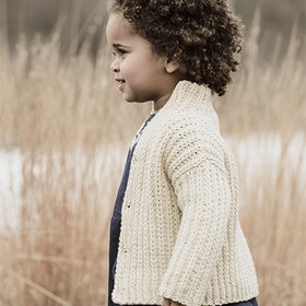 Blue Sky Fibers Cookies & Cream Cardi