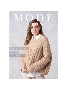 Rowan 4 Projects - MODE Modern Aran Style