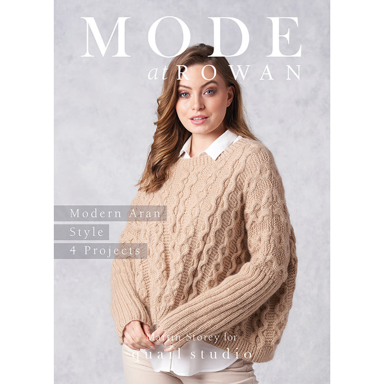 Rowan 4 Projects - MODE Modern Aran Style
