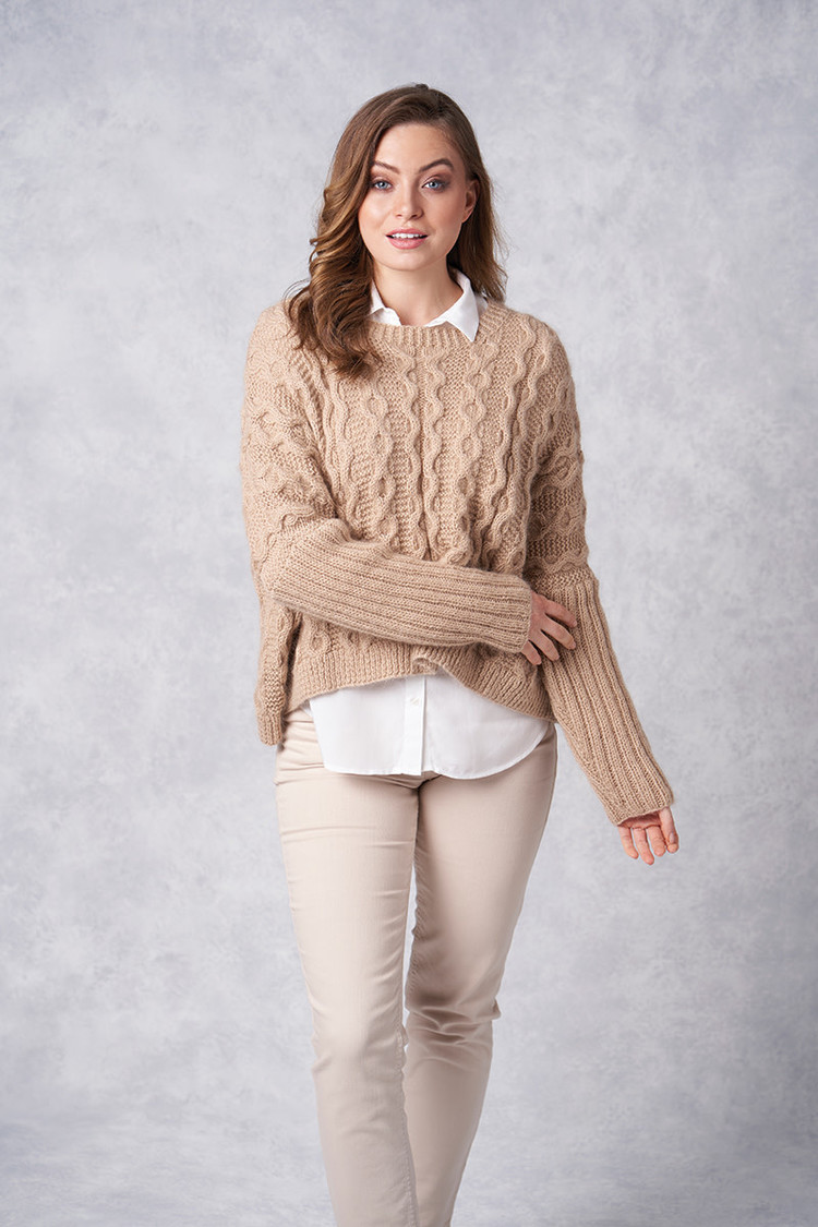 Rowan 4 Projects - MODE Modern Aran Style