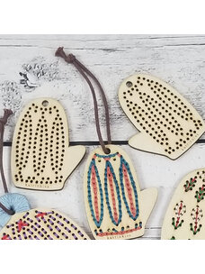 Katrinkles Stitchable Mitten Ornament