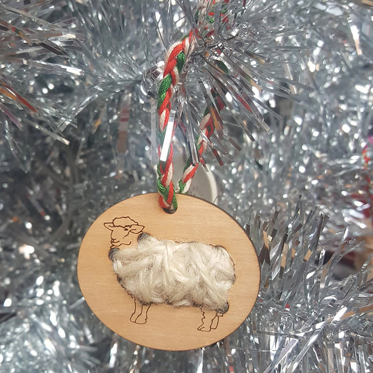Katrinkles Stitchable Sheep Ornament