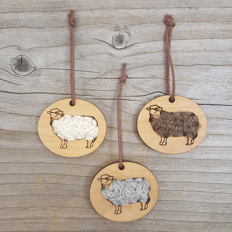Katrinkles Stitchable Sheep Ornament