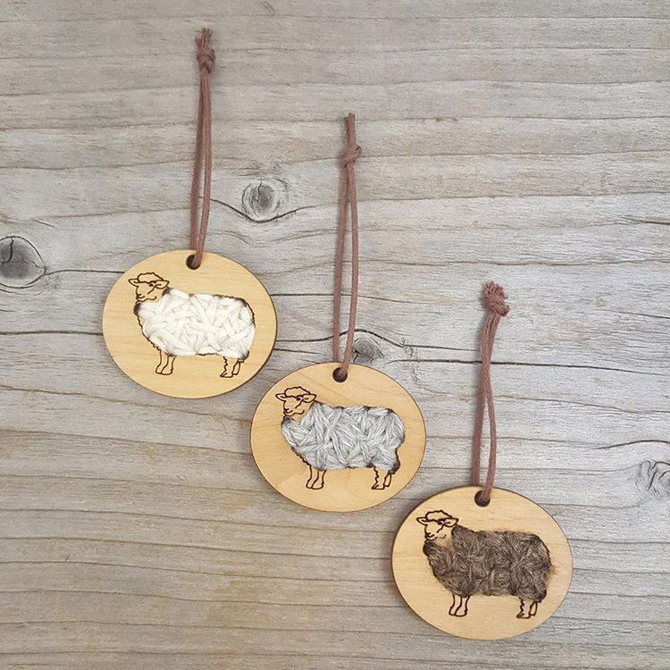 Katrinkles Stitchable Sheep Ornament