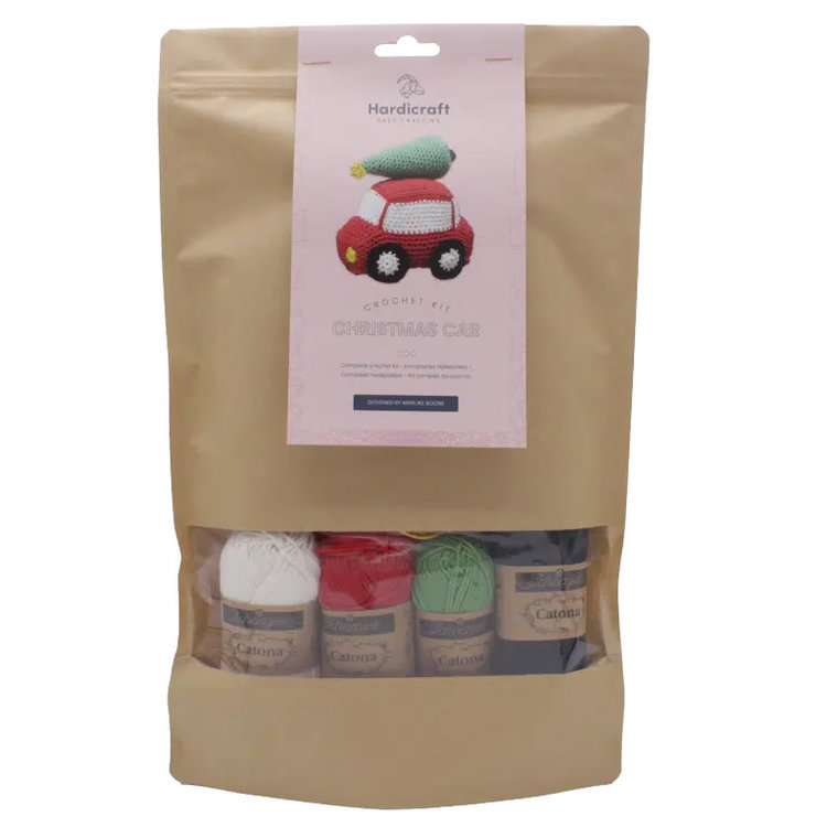 Hardicraft Christmas Car DIY Crochet Kit
