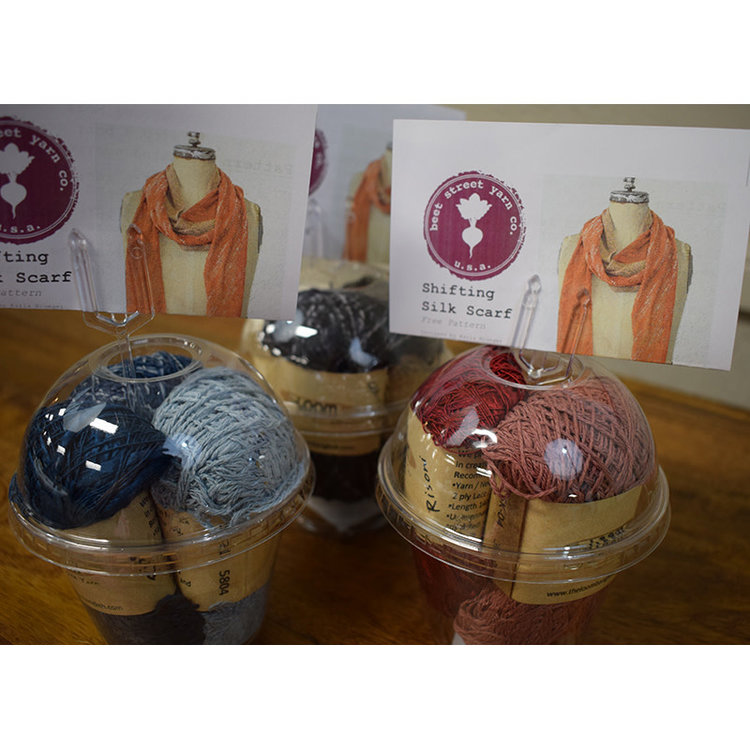 The Loom Shifting Silk Scarf Kit