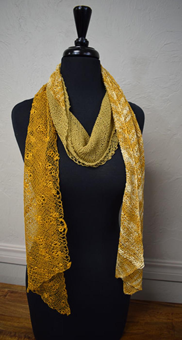 The Loom Shifting Silk Scarf Kit