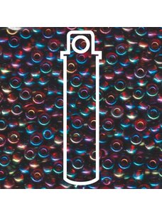 Size 6/0 Transulcent Topaz with Aurora Finish