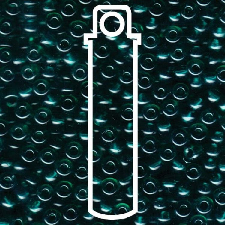 Size 6/0 Transparent Teal