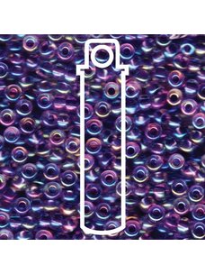 Size 6/0 Amethyst Lined Crystal