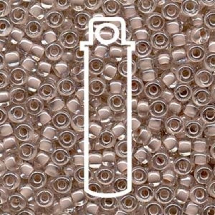 Size 6/0 Blush Lined Crystal