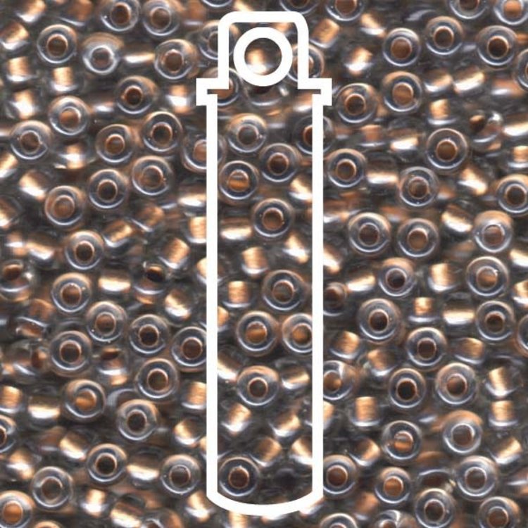 Size 6/0 Metallic Gold Lined Crystal