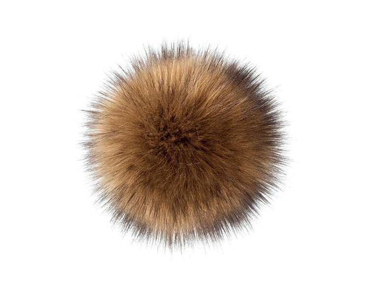 Rowan Faux Fur Pompom (Camel)