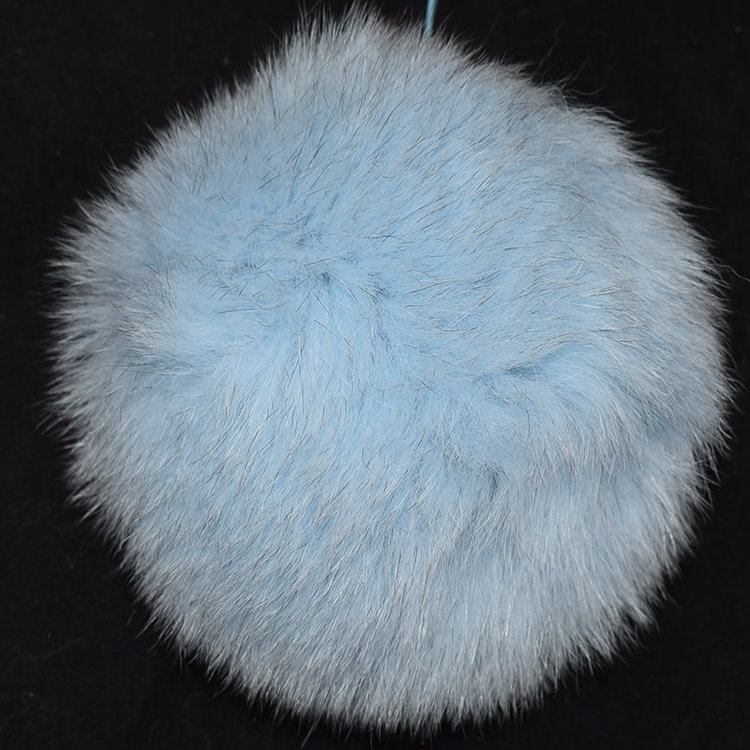 Fur Pompom (Baby Blue)