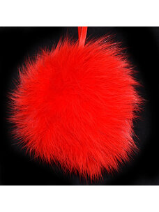 Fur Pompom (Red)