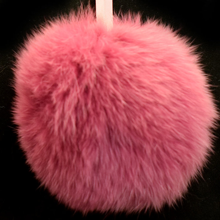 Fur Pompom (Rose)